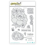 Honey Bee Bloom And Buzz Clear Stamps hbst-682 Product Image