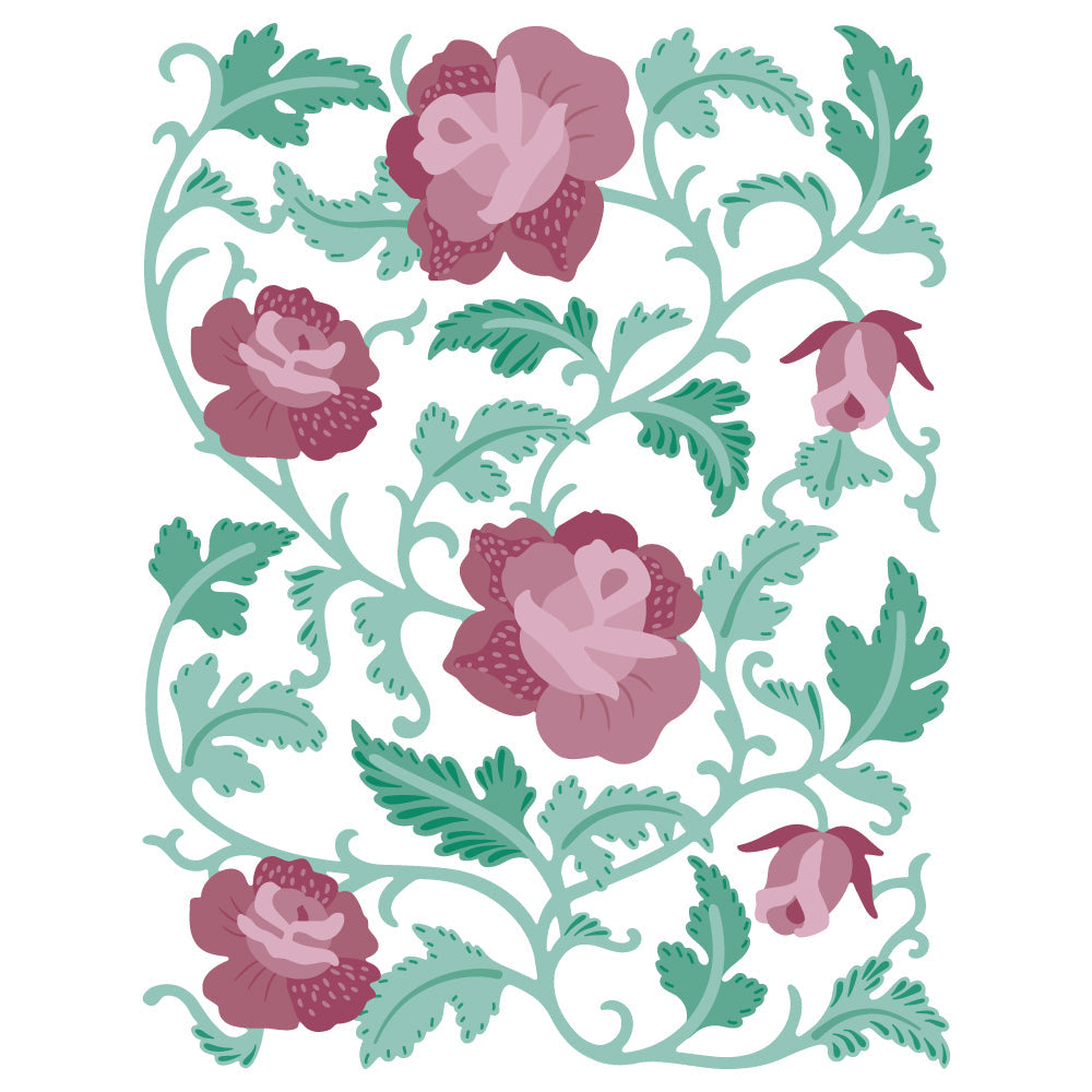 Honey Bee Bold Background Chinoiserie Dies hbds-bbchin