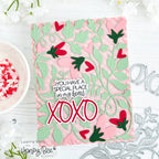 Honey Bee Bold Background Vines Of Love Dies hbds-bbvol Special Place In My Heart Card