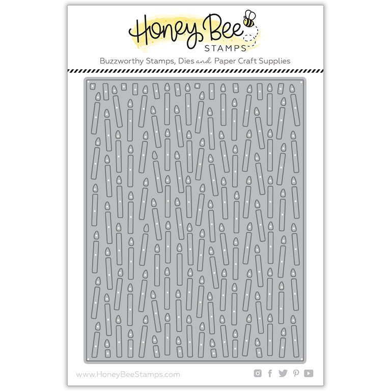Honey Bee CANDLE COVER PLATE Die hbds-cncp Packaging Image