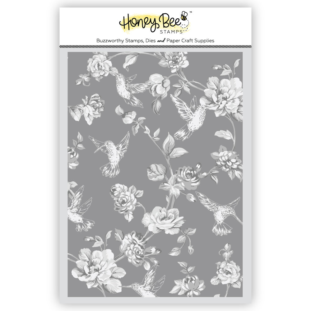Honey Bee Chinoiserie 3D Embossing Folder hbef-025 – Simon Says Stamp