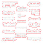 Honey Bee Christmas Blessings Clear Stamps And Dies Bundle Christmas-Blessings-coordinating-dies-sample
