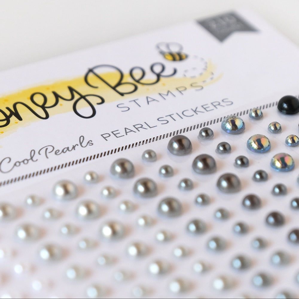 Honey Bee Cool Pearls Pearl Stickers hbgs-prl02 Detailed Image