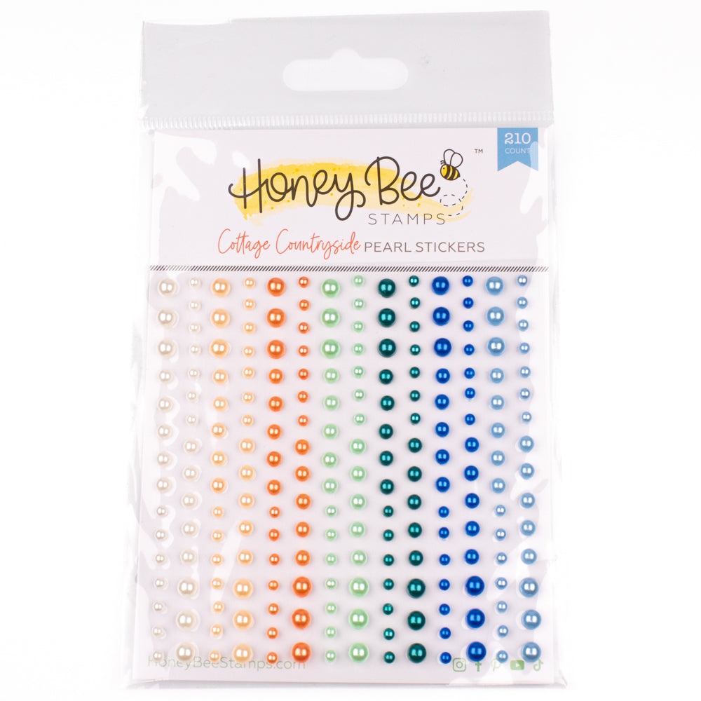 Honey Bee Cottage Countryside Pearl Stickers hbgs-prl24 Alternate View