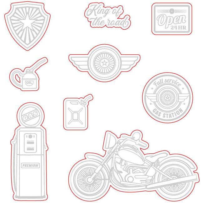 Honey Bee Dad's Garage Die Set hbds-495