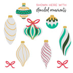 Honey Bee Decked Out Dies hbds-dckdot Stenciled Ornaments Image