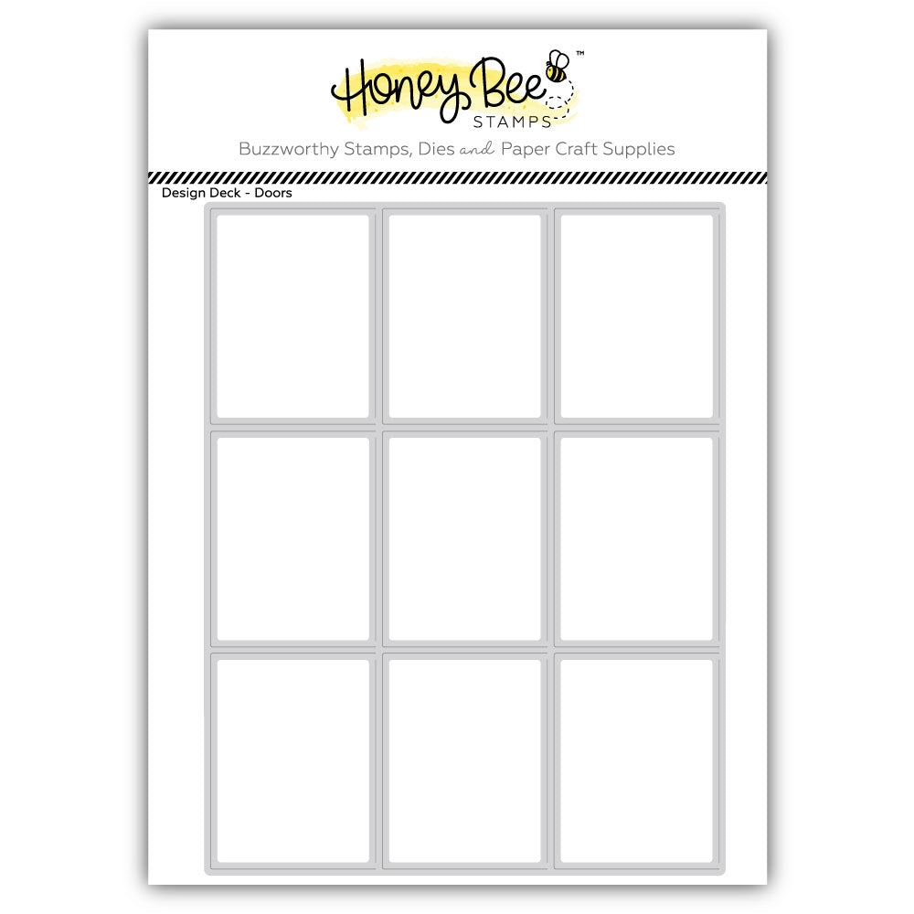 Honey Bee Design Deck Advent Dies Bundle HBDS-DDDOOR Doors