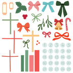 Honey Bee Design Deck Advent Dies hbds-ddadvnt