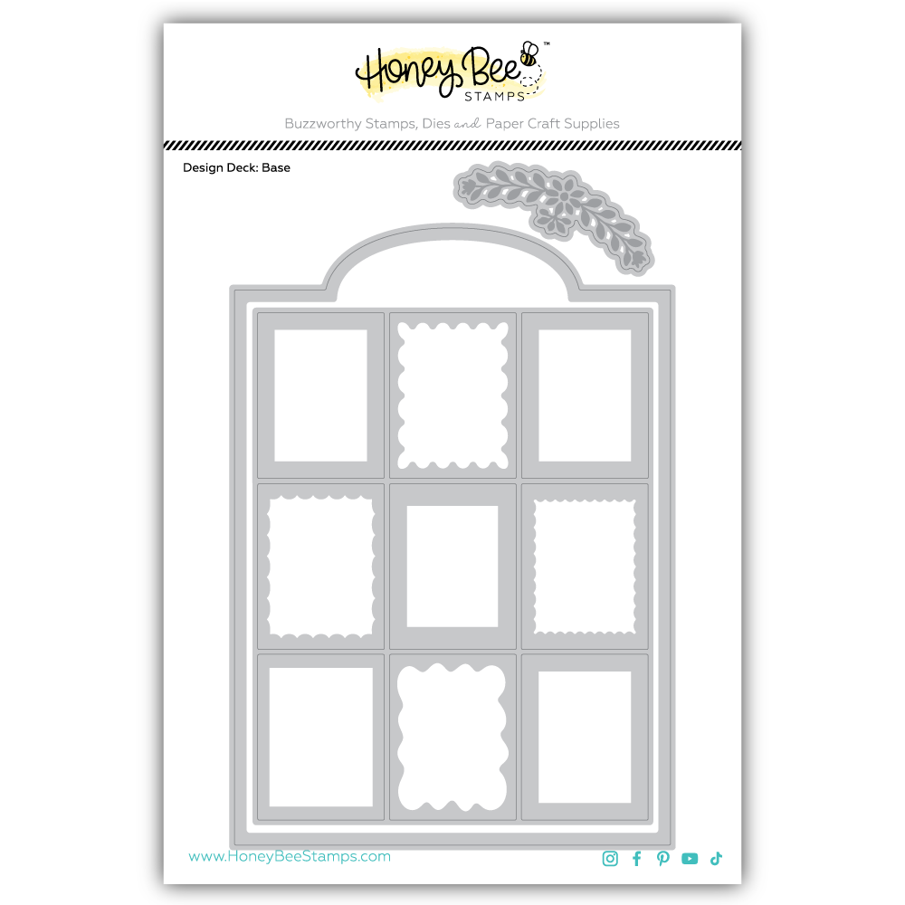 Honey Bee Design Deck Base Dies hbds-ddbse