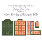 Honey Bee Design Deck Base Dies hbds-ddbse Embossing Folder Coordination
