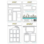 Honey Bee Design Deck Base Dividers And Fancy Frames Dies Bundle
