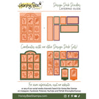 Honey Bee Design Deck Base Dividers And Fancy Frames Dies Bundle Layering Ideas