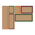 Honey Bee Design Deck Dividers Dies hbds-dddivd Product Pieces