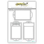 Honey Bee Design Deck Fancy Frames Dies hbds-ddffrm