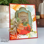 Honey Bee Design Deck Fancy Frames Dies hbds-ddffrm Autumn Greetings