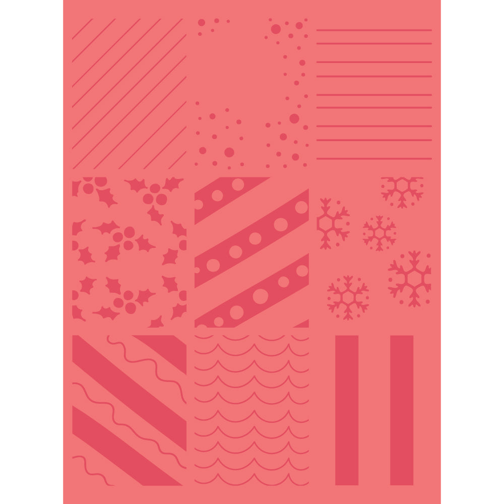 Honey Bee Design Deck Holiday Impressions Dies hbds-ddholim