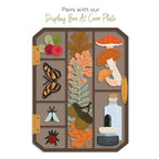 Honey Bee Display Box Fall Add-On Dies hbds-dbfalla A2 Cover Plate