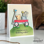 Honey Bee Dog Gone Amazing Clear Stamps hbst-633 Kelley Kohout Card