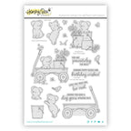 Honey Bee Dog Gone Amazing Clear Stamps hbst-633 Product View