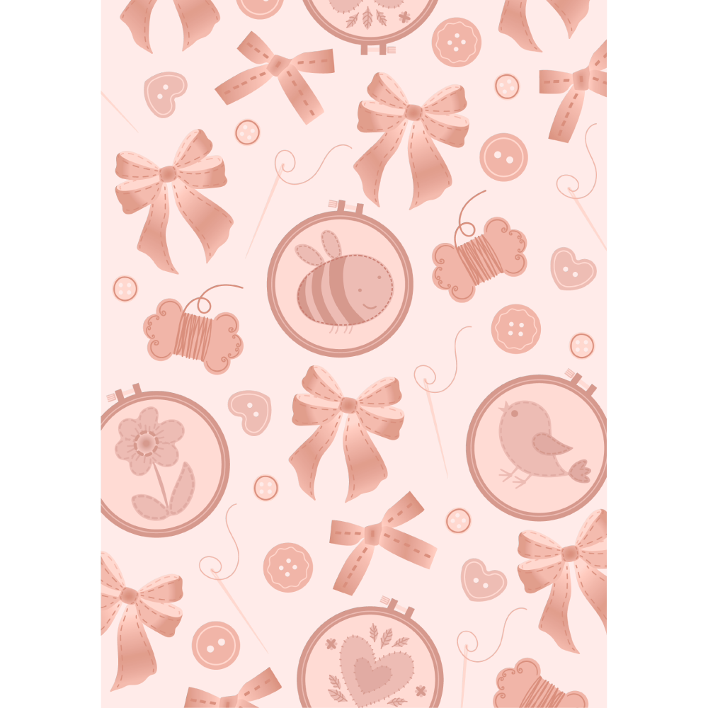 Honey Bee Embroidered 3D Embossing Folder hbef-028