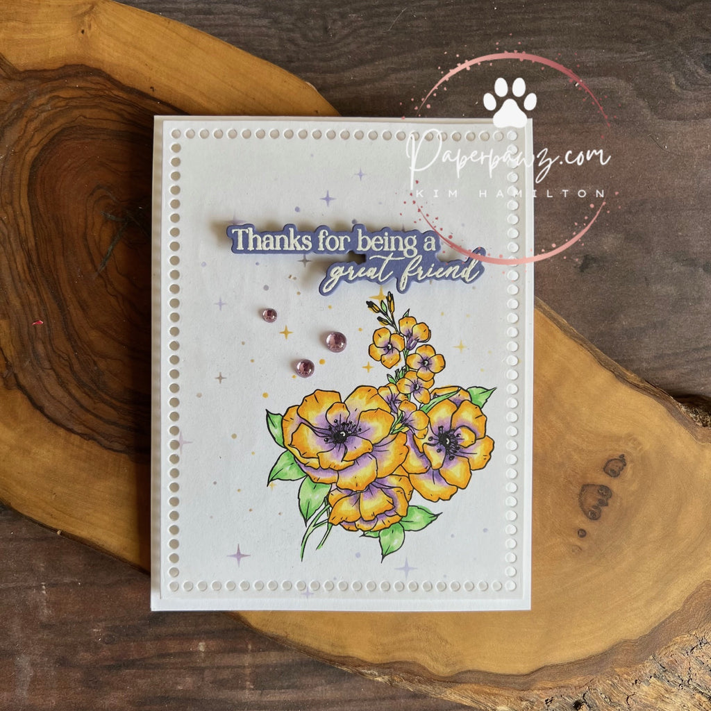 Honey Bee Eternal Love Clear Stamps hbst-522 Friendship Card | color-code:ALT02