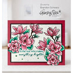 Honey Bee Every Happiness Clear Stamps And Dies Bundle To The One Who Makes Everything Brighter Card
