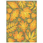 Honey Bee Fall Leaves 3D Embossing Folder hbef-009