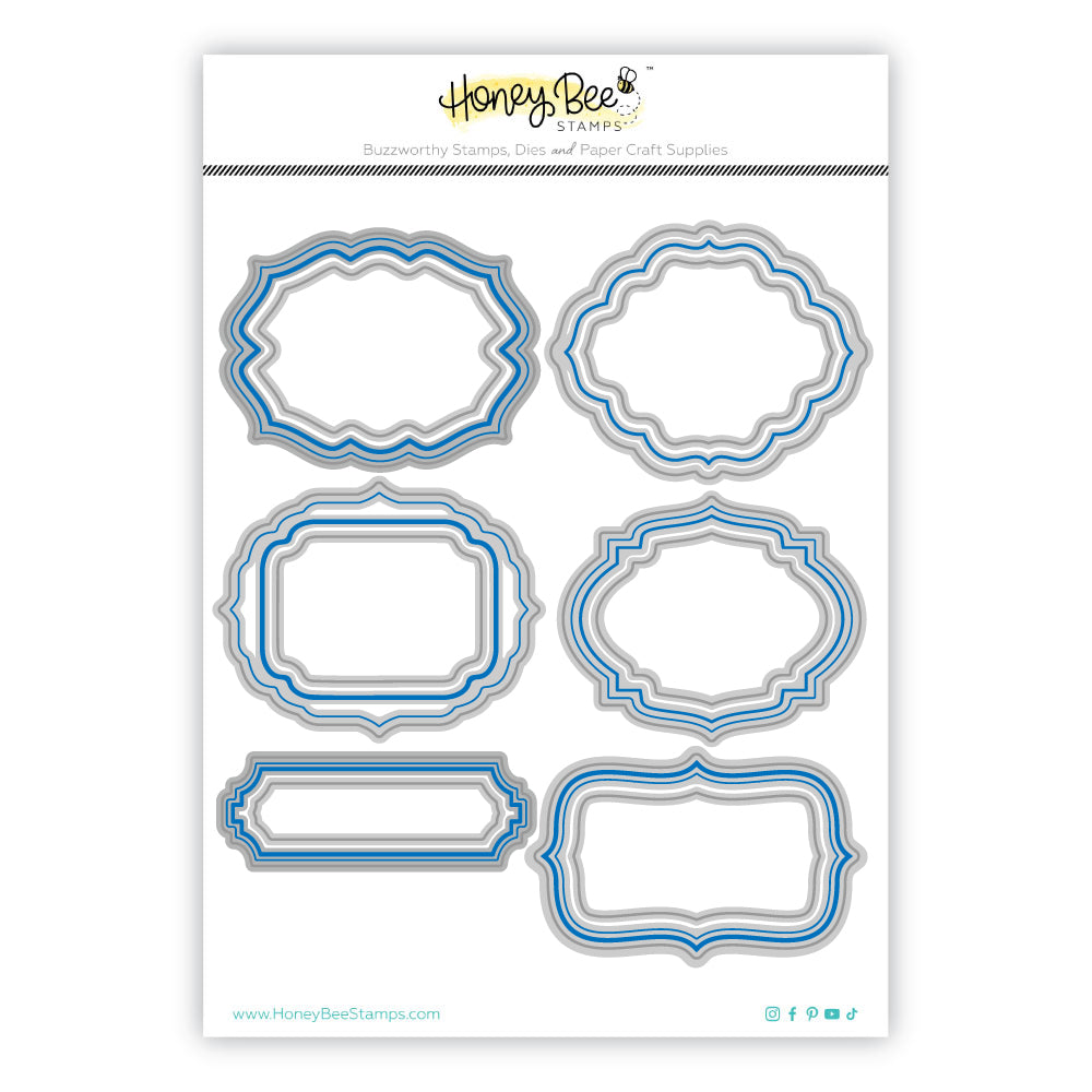 Honey Bee Festive Frames Dies hbds-ffrms Product Image