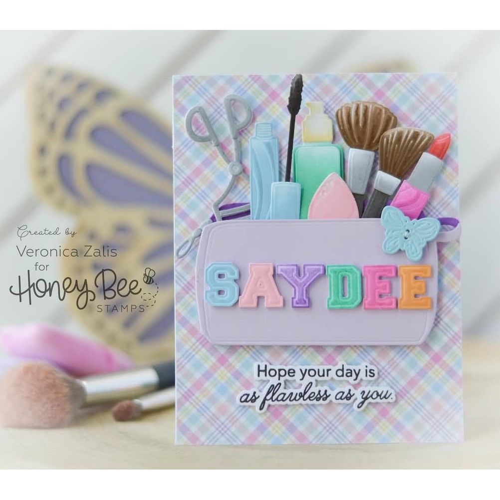 Honey Bee Flawless Friend Clear Stamps hbst-658 Encouragement Card