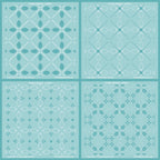 Honey Bee Floral Mosaic Detail Stencils hbsl-167 Alternate Image