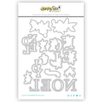 Honey Bee Floral Noel Dies hbds-617 Product View