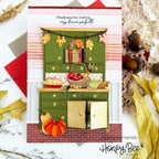 Honey Bee Forever Grateful Dies hbds-665 Thanksgiving Card