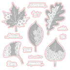Honey Bee Forever Thankful Clear Stamps And Dies Bundle Sample Images