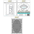 Honey Bee Framed In Fall 3D Embossing Folder And Dies Bundle