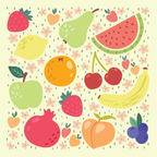 Honey Bee Fruit Medley Background Stencils And Dies Bundle Colorful Summer
