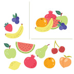 Honey Bee Fruit Medley Background Stencils And Dies Bundle Watermelon Strawberry