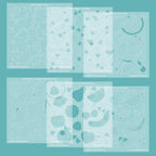 Honey Bee Fruit Medley Background Stencils hbsl-186 Product Image