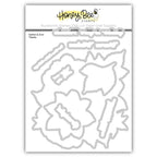 Honey Bee Gather And Give Thanks Clear Stamps Dies And Stencils Bundle Packaging