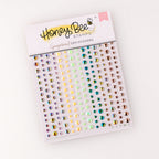 Honey Bee Gingerbread Gem Stickers hbgs-052