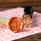 Honey Bee Gingerbread Wax Stamper hbtl-ws-ging