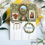 Honey Bee Grade A Teacher Clear Stamps And Dies Bundle You inspire me card