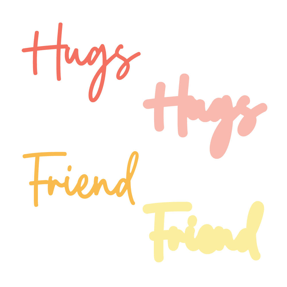 Honey Bee Great Greetings Friend Dies hbds-ggfnd Detailed Product Image