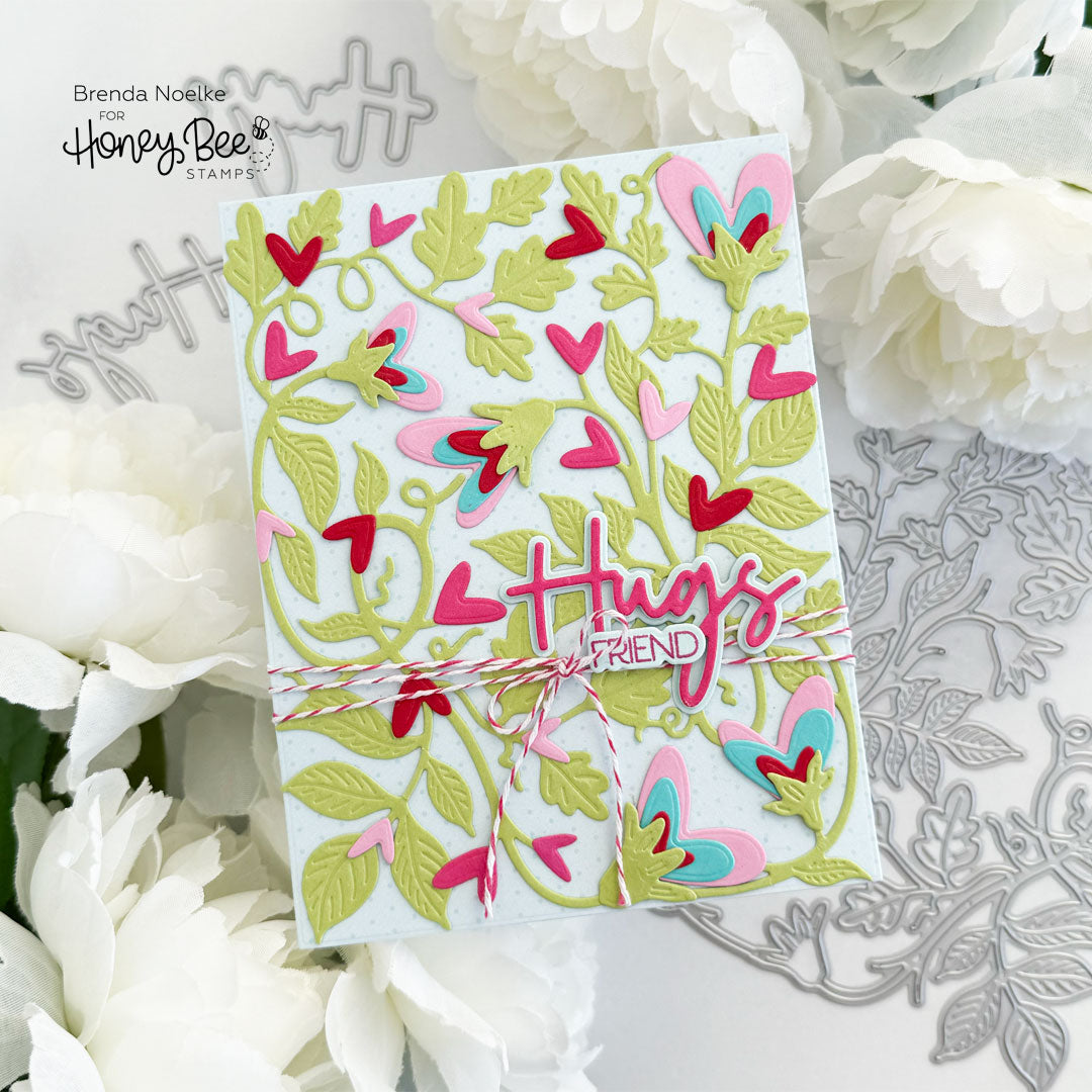 Honey Bee Great Greetings Friend Dies hbds-ggfnd Hugs Friend Card | color-code:ALT02