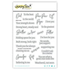 Honey Bee Great Man Clear Stamps hbst-676 Packaging View