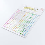 Honey Bee Happy Hearts Gem Stickers hbgs-041 Detailed Image