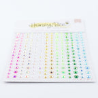 Honey Bee Happy Hearts Gem Stickers hbgs-041 Detailed View