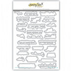 Honey Bee Heart Of Our Family Clear Stamps And Dies Bundle HBDS-688 Honey Cuts Dies