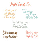 Honey Bee Hello Sweet Tea Clear Stamps hbst-661
