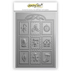 Honey Bee Holiday Keepsakes 3D Embossing Folder hbef-036 Packaging Image