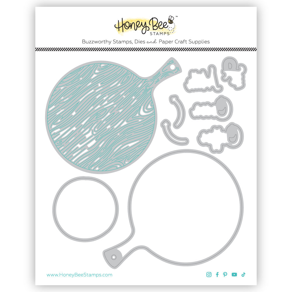 Honey Bee Homemade With Love Dies hbds-619 Detailed View